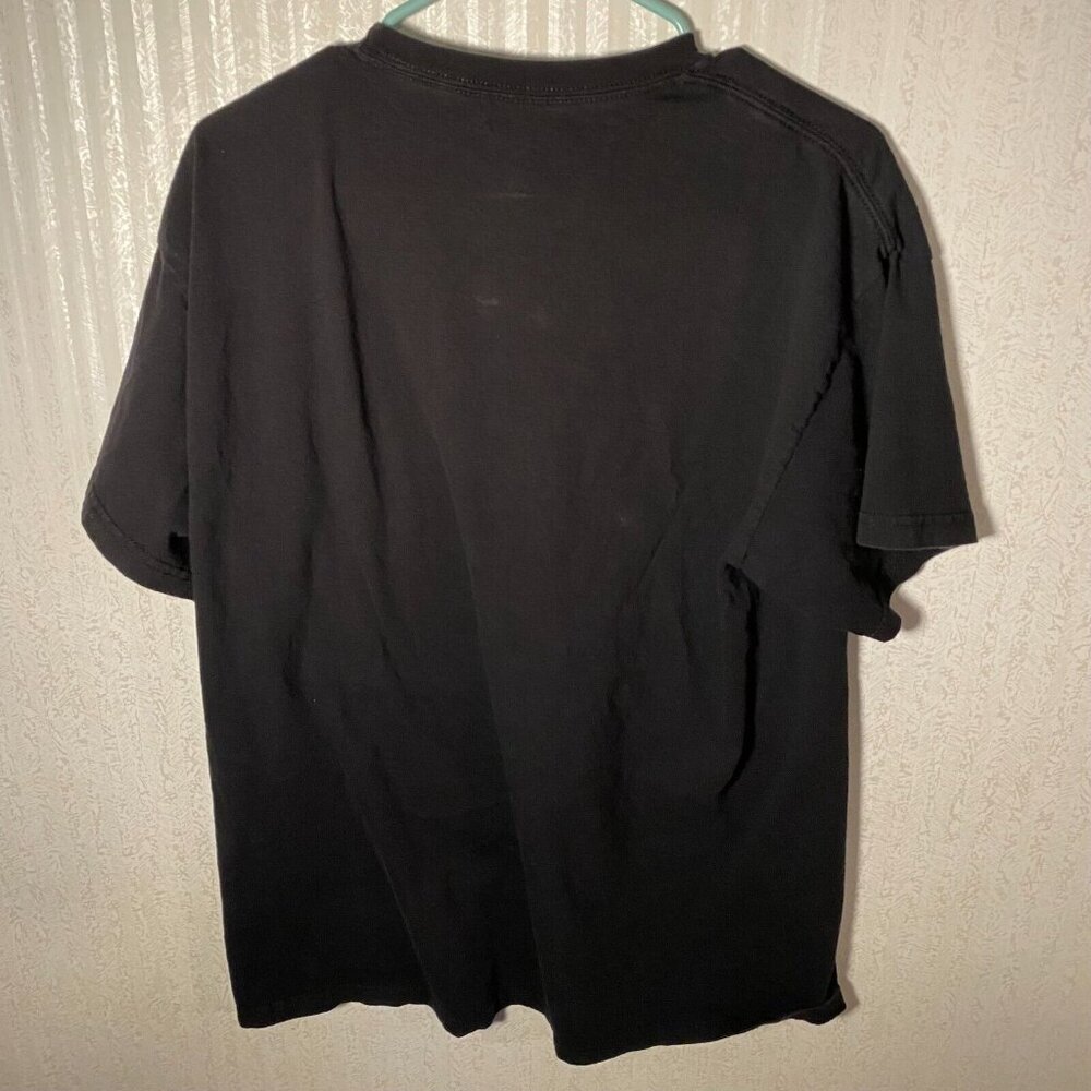 Texas Rangers MLB Genuine Merchandise Black Logo‎ T-shirt Size Large - Picture 2 of 7
